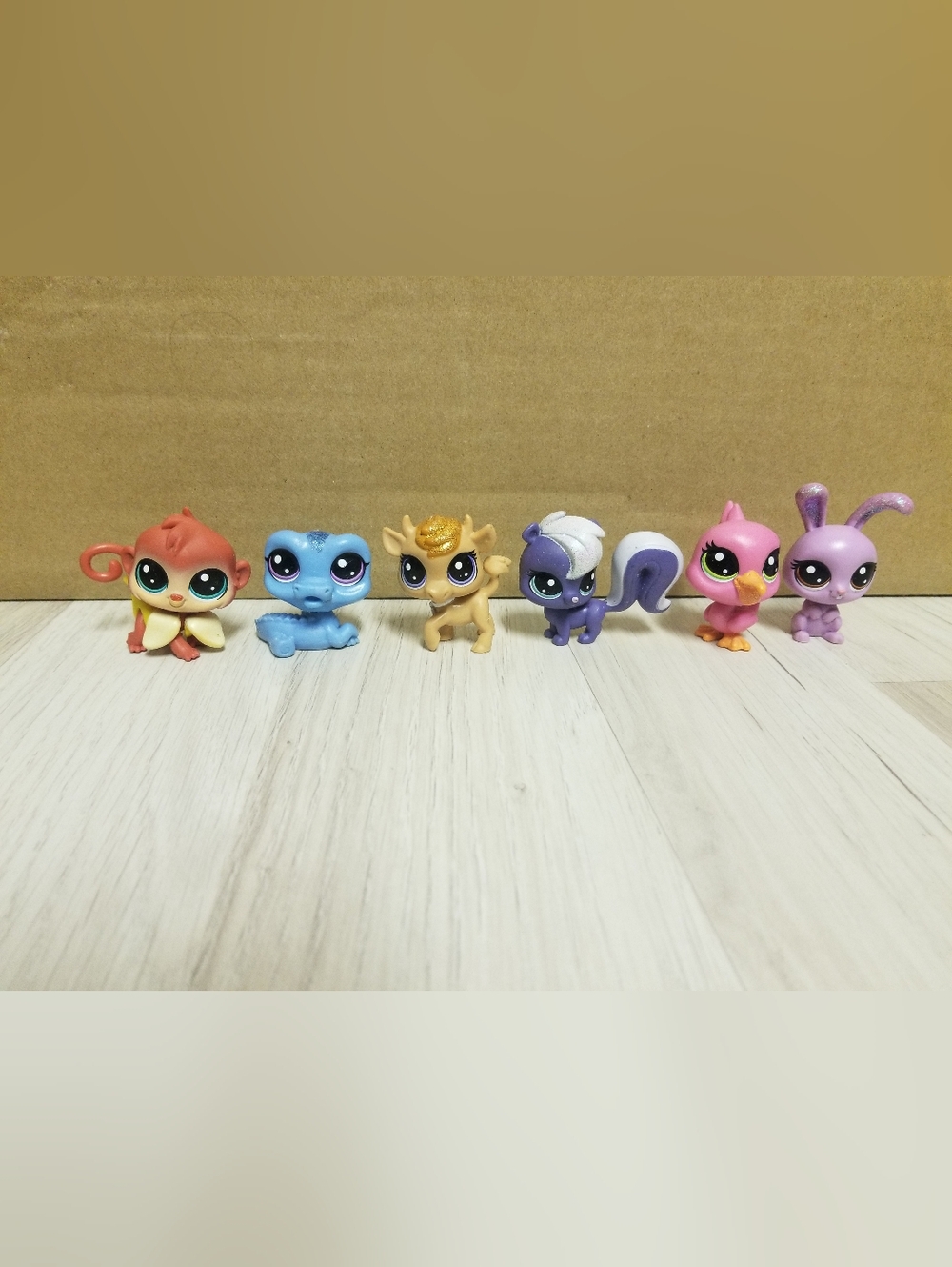 Littlest Pet Shop Figures Lot Of 6